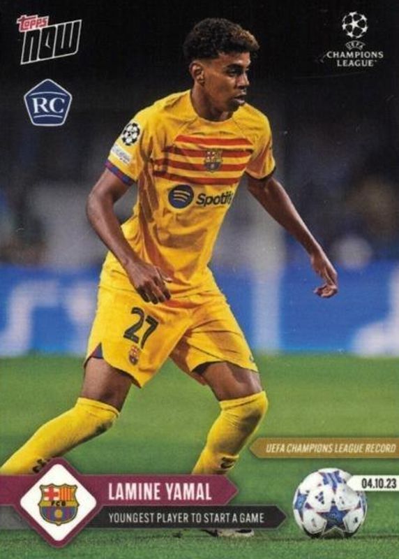 Lamine Yamal Soccer Cards Price Guide - Sports Card Investor